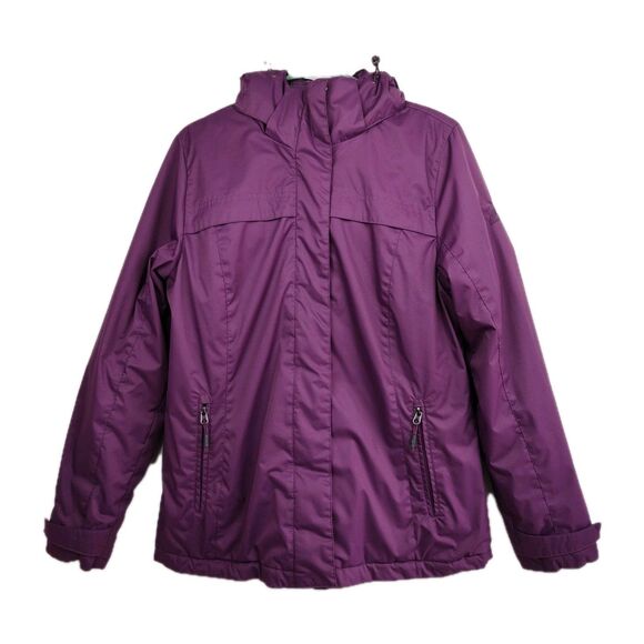 ZeroXposur women's insulated coat, Small, purple, hooded VGC - Picture 1 of 7